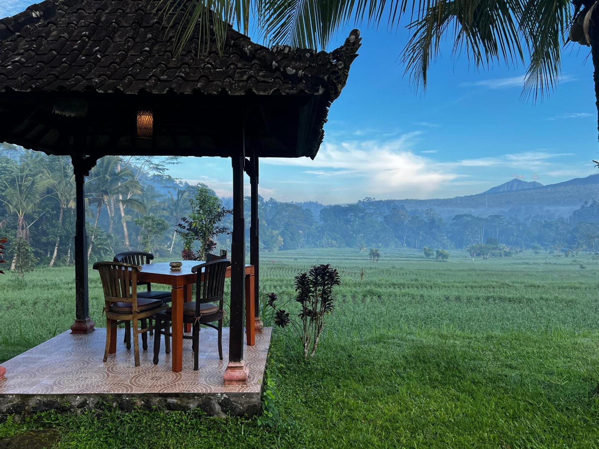 Great Mountain Views Villa Resort Selat Esterno foto